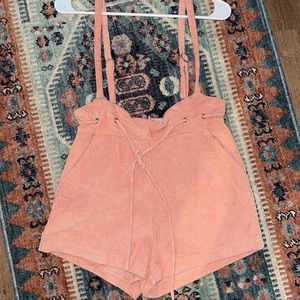 pinkish half romper
